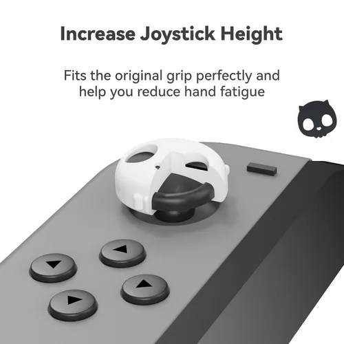 Vista 2 de GeekShare Lindas tapas de silicona para el pulgar de Joycon para Halloween, cubierta de joystick compatible con Nintendo Switch OLED Switch Lite