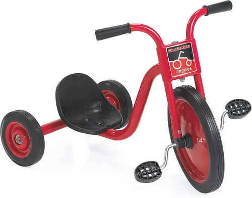Vista 9 de [Usado] ClassicRider - Empujador de pedales de 10" LT Big Wheel Toddler Tricycle with 4" Tall Seat & Spokeless Tires, Rust-Resistant Kids Bike for
