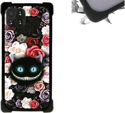 Vista 90 de jioeuinly Funda compatible con ZTE Blade X1 5G Phone Case PC Backplane + cubierta de silicona suave marco XSH