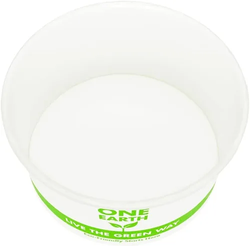 Vista 4 de KARAT EARTH Contenedor de papel ecológico para alimentos fríos/calientes de 6 oz (3.575 in), genérico, KE-KDP6 - 1,000 ct