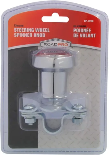 Vista 2 de RoadPro RP-70100 perilla giratoria volante de cromo