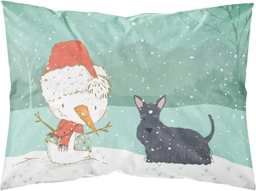 Vista 56 de Caroline's Treasures BB7625PILLOWCASE - Funda de almohada decorativa de tela con texto en inglés "Welcome Friends" Airedale Terrier estándar