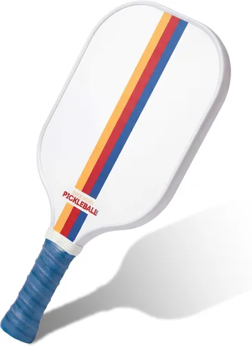 Vista 8 de Paletas de pickleball de fibra de carbono prémium de Brooklyn Pickleball Co Negro (Black Honeycomb)