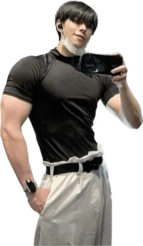 Vista 4 de Toji Fushiguro Cosplay para hombre Jujutsu Kaisen Toji Fushiguro camisa pantalones conjunto completo