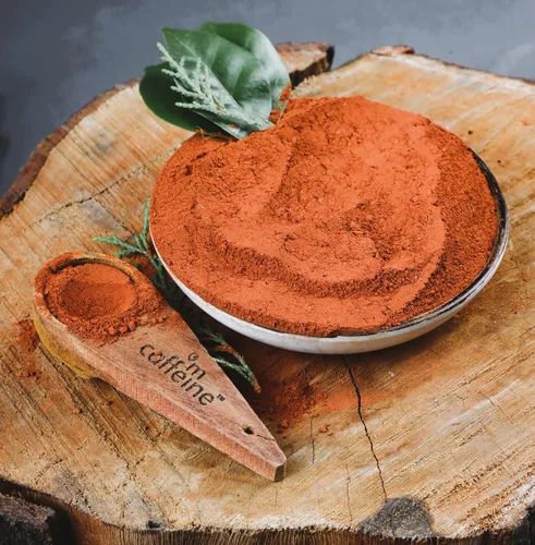 Vista 4 de AEJESOP Polvo desmenuzable de arcilla roja india natural, arcilla Rhassoul Ghassoul, mascarilla facial de arcilla natural 100% pura, 7 onzas