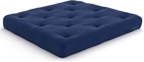 Vista 39 de Nirvana Futons Colchón de futón individual extra grueso de 10 pulgadas, sarga negra, fabricado en Estados Unidos