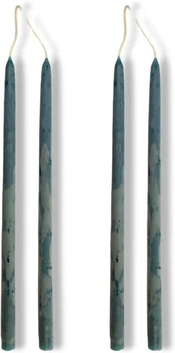Vista 16 de Candlestock Velas cónicas de cera de abejas – 1/2 pulgada de diámetro, cera de abeja pura 100% natural de Estados Unidos, mecha de algodón, sin