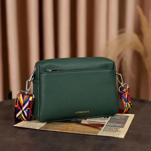 Vista 8 de WESTBRONCO Bolsos cruzados pequeños para mujer, bolsos de hombro, cartera con correa ajustable