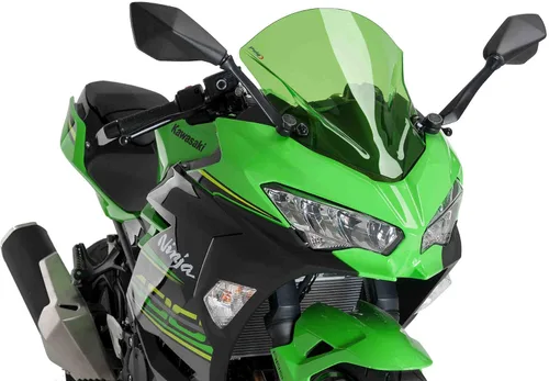 Vista 3 de Puig Pantalla Racing Kawasaki Ninja 400 18' C/Humo Oscuro