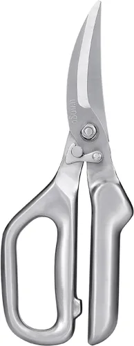 Vista 7 de LIVINGO - Tijeras de cocina de 8.5 pulgadas, tijeras de acero inoxidable forjadas resistentes Ultra Sharp Food Scissors with Detachable Design