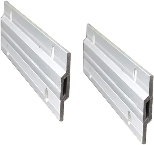 Vista 7 de Kit de accesorios para colgar fotos de tacos franceses de 12 pulgadas, clips en Z de aluminio resistentes para colgar cuadros y espejos, barra en Z