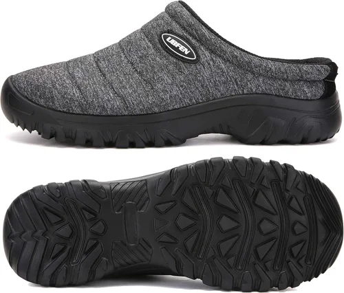 Vista 2 de UBFEN Pantuflas para hombre y mujer sin cordones para interiores y exteriores