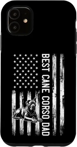 Vista 8 de Best Cane Corso Dad Patriotic Dog Lover Gift, Mastiff Case for iPhone 17