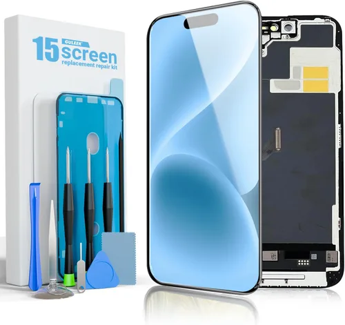 Vista 21 de Reemplazo de pantalla LCD de 5.4 pulgadas para iPhone 12, montaje digitalizador táctil 3D con herramientas de reparación, protector de pantalla