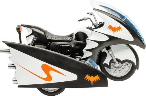Vista 6 de DC Retro 6IN - BATCYCLE con coche lateral
