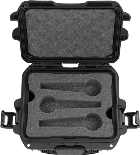 Vista 6 de Gator Titan Series - Funda de micrófono moldeada por inyección a prueba de agua para hasta 6 micrófonos con cable (GM-06-MIC-WP)