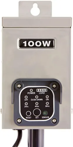 Vista 6 de Kit de iluminación LED de latón de 12 V (6 focos al aire libre, 2 luces de camino) con transformador de bajo voltaje de 100 W para casa, patio