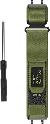 Vista 3 de Correa de repuesto para reloj, compatible con Amazfit T-Rex 2 de nailon para reloj, correa de repuesto