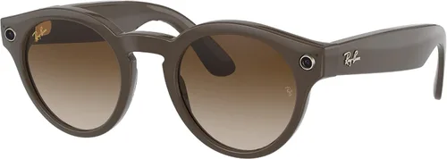 Vista 6 de Ray-Ban Unisex Sunglasses Black Frame, Green Lenses, 48MM Azul