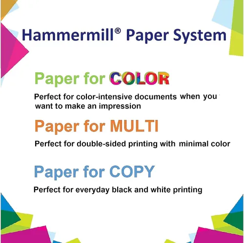 Vista 3 de o Hammermill Papers Group o - Papel de copia de color, 20 libras, 8-1/2 x 11 pulgadas, 500/RM, canario