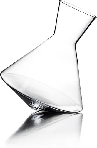 Vista 2 de Sempli Vaso-Vino - Decantador de vino transparente aireado en caja de regalo