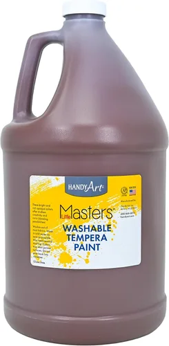 Vista 49 de Handy Art Little Masters - Pintura lavable, 16 onzas, color negro Bright & Mixable, High Opacity, Washable Colors for Classroom, Students, Kids