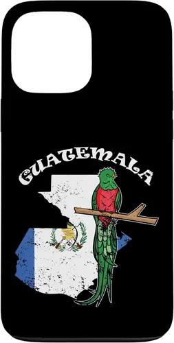 Vista 23 de Funda de recuerdo para iPhone 16 Quetzal de Guatemala con bandera de Guatemala