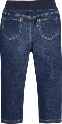 Vista 2 de Gerber Jeans ajustados de mezclilla elásticos con cintura acanalada para bebé