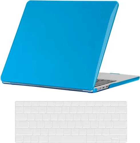 Vista 29 de Funda rígida compatible con MacBook Pro versión antigua de 13 pulgadas 2012 2011 2010 2009 2008 versión A1278 con CD-ROM, carcasa rígida de plástico