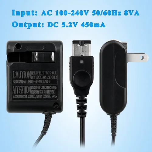 Vista 5 de OSTENT US AC Home Wall Power Supply Charger Adapter Cable for Nintendo DS NDS GBA SP