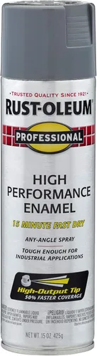 Vista 19 de Rust-Oleum 7515838 Pintura en aerosol de esmalte profesional de alto rendimiento, 14 onzas, aluminio