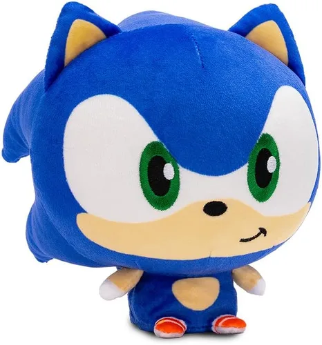 Vista 8 de TeeTurtle Knuckles - Peluche de Sonic the Hedgehog Cloudheads de 5 pulgadas, lindo peluche suave con licencia oficial de SEGA