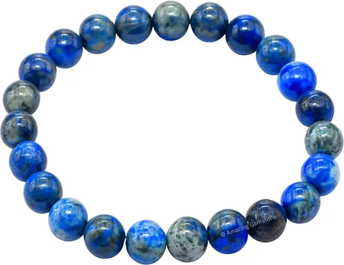 Vista 428 de Amazing Gemstone Crystal Bracelet for Women Men's Gifts - Protection Healing Crystal Bracelet - 8mm Gemstone Beaded Stretchable Bracelet Pulseras