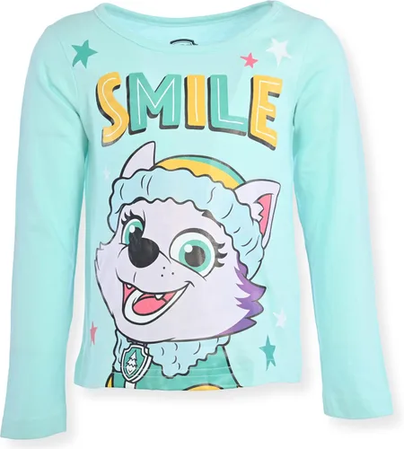 Vista 4 de Paw Patrol Everest and Skye Girls 3 Pack Long Sleeve T-Shirts - BlueGreyPink