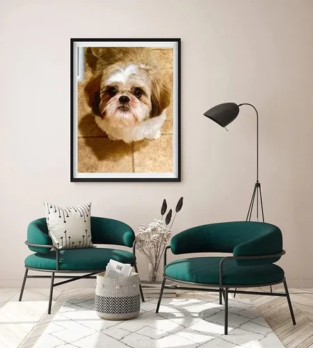 Vista 2 de DVWIVGY Kits de pintura de diamantes para perros 5D para adultos, niños y principiantes, kit de pintura de diamantes por números, kit de regalo