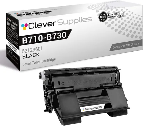 Vista 9 de CS - Cartucho de tóner compatible con Okidata B411D 44574701, color negro
