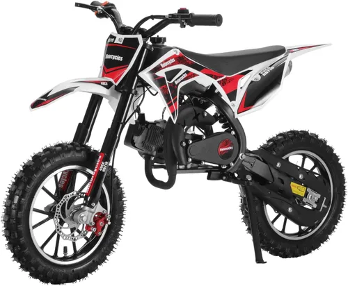 Vista 13 de 50cc 2-Stroke Dirt Bike for Kids 6-14 - 30MPH Gas Powered Mini Motorcycle Blue