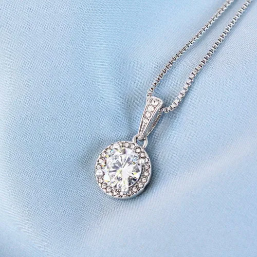 Vista 5 de Vitalicio Collar de graduación para ella 2023 - Collar de graduación 2019 para mujer, Cadenas de Plata 925 para mujer, regalos para graduación 2023