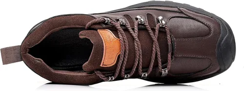 Vista 4 de Coramtty Mocasines para hombre cómodos con cordones informales a la moda para exteriores para hombre