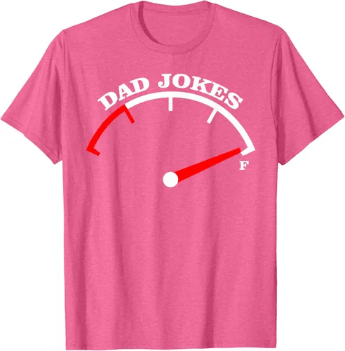 Vista 27 de Día del Padre Dad Jokes Fuel Car Pun Cargando Camiseta Padre, Negro