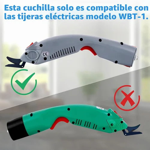 Vista 3 de MXBAOHENG Cabezal de corte de hoja afilada para tijeras eléctricas de tela Wbt-1 (modelo A)