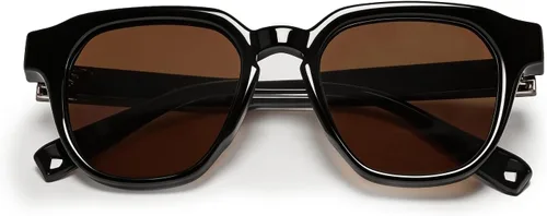 Vista 3 de VISOONE Luxury Retro Square Sunglasses Thick Frame Shades Men Women