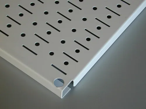 Vista 4 de Wall Control Pegboard - Organizador básico de herramientas utilitarias con accesorios negros