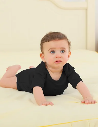 Vista 48 de Jimonda Body de rayón de bambú de manga corta para bebés, niños y niñas, trajes suaves para recién nacidos