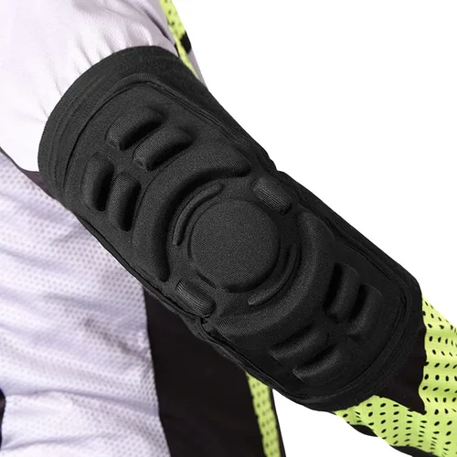 Vista 3 de Soporte de codo para adultos, transpirable, protector de gel acolchado de compresión para codo y brazo, protector de manga protectora para deportes