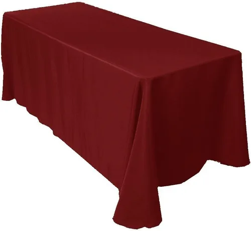 Vista 15 de ADD&SHIP Mantel rectangular (90 x 120 pulgadas) de largo, poliéster, reutilizable, para fiestas, eventos, banquetes, Acción de Gracias, Navidad