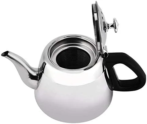 Vista 7 de Hervidor de té de acero inoxidable 2L con infusor extraíble