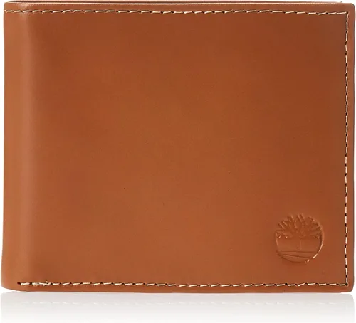 Vista 9 de Cartera de cuero para hombre de Timberland con bolsillo abatible adjunto