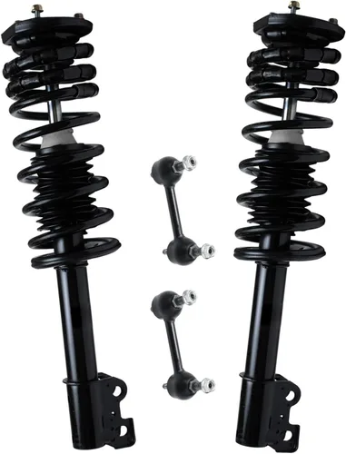 Vista 14 de Detroit Axle - Kit de 4 piezas de puntales delanteros para Toyota Highlander 2001 2002 2003, enlaces de barra antivuelco estabilizadores y puntales