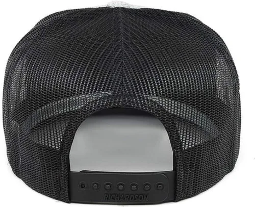 Vista 3 de Branded Bills Sombrero de parche de PVC 'Patriot Flat Trucker - Talla única